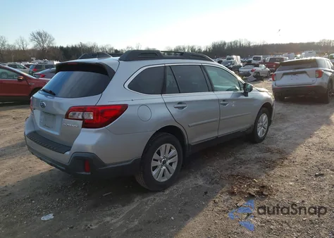 2018 Subaru Outback 2.5I Premium from USA, damaged, VIN 4S4BSACC4J3273369